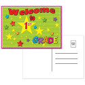TOP5117 - Postcards Welcome To 1St Grade in Postcards & Pads