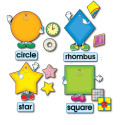 CD-3273 - Bulletin Board Set Shapes 8 Shapes 8 Words 16 Accents in Miscellaneous