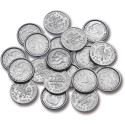 CTU7523 - Plastic Coins 100 Dimes in Money