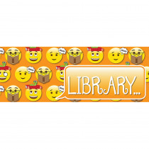 ASH10630 - Laminated Hall Pass Emoji Library in Hall Passes