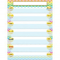 ASH94000 - Pocket Chart 7 Pockets Emojis in Pocket Charts