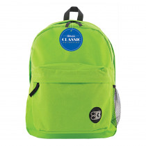 Classic Backpack 17 Lime Green - BAZ1054 | Bazic Products | Accessories"