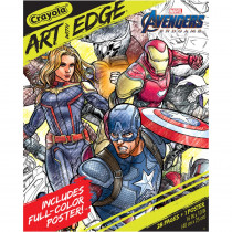 Art with Edge, Marvel Avengers Infinity Wars, 28 Coloring Pages + 1 Poster - BIN40489 | Crayola Llc | Art Activity Books