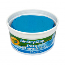 Air Dry Clay, 2.5lb Tub, Blue - BIN575142 | Crayola Llc | Clay & Clay Tools