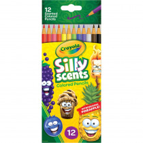 Silly Scents Colored Pencils, Sweet Scents, Pack of 12 - BIN682112 | Crayola Llc | Colored Pencils