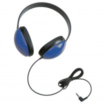 CAF2800BL - Listening First Stereo Headphones Blue in Headphones
