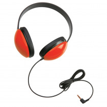 CAF2800RD - Listening First Stereo Headphones Red in Headphones