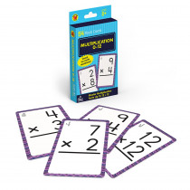 Multiplication 0 to 12 Flash Cards, 54 Cards - CD-0769677436 | Carson Dellosa Education | Multiplication & Division