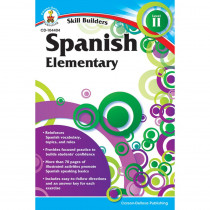 CD-104404 - Skill Builders Spanish Level 2 Gr K-5 in Foreign Language