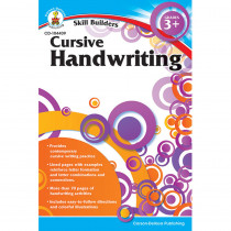 CD-104409 - Skill Builders Cursive Handwriting in Handwriting Skills
