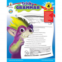 CD-104441 - Tricky Grammar Gr 4 in Grammar Skills