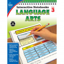 CD-104654 - Interactive Notebooks Gr 3 Language Arts in Language Arts