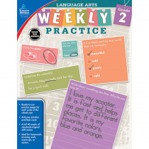 CD-104876 - Weekly Practice Language Arts Gr 2 in Activities