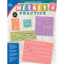 CD-104878 - Weekly Practice Language Arts Gr 4 in Activities