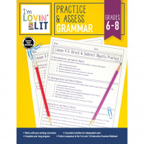 CD-105007 - Im Lovin Lit Grammar Gr 6-8 Practice & Assess in Grammar Skills