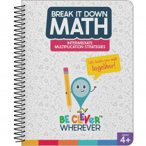 Break It Down Intermediate Multiplication Strategies Resource Book - CD-105040 | Carson Dellosa Education | Activity Books