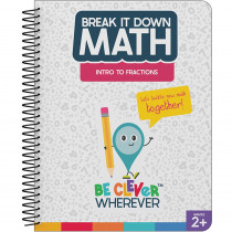 Break It Down Intro to Fractions Resource Book - CD-105042 | Carson Dellosa Education | Activity Books