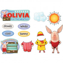 CD-110187 - Dress Olivia For The Weather Bulletin Board Set in Science
