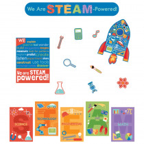 STEAM Bulletin Board Set - CD-110469 | Carson Dellosa Education | Science