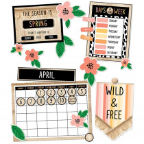 Simply Safari Calendar Bulletin Board Set - CD-110539 | Carson Dellosa Education | Calendars
