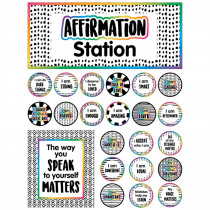 Affirmation Station Bulletin Board Set - CD-110569 | Carson Dellosa Education | Motivational