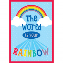 CD-114262 - World Is Your Rainbow Chart Hello Sunshine in Motivational