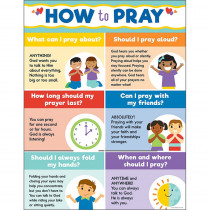 CD-114292 - How To Pray Chart in Motivational