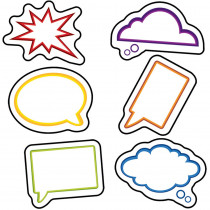 CD-120187 - Super Power Speech Bubbles Cut Outs in Accents