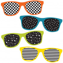 CD-120210 - School Pop Sunglasses Cut Outs in Accents