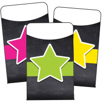 CD-121124 - Stars Library Pockets School Girl Style in Library Cards