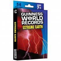 CD-134047 - Guinness World Records Extreme Earth Fact Cards in Earth Science