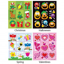CD-144193 - Holiday Prize Pack Stickers Set in Holiday/seasonal