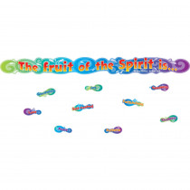 CD-210021 - The Fruit Of The Spirit Mini Bulletin Board Set Gr Pk-3 in Inspirational