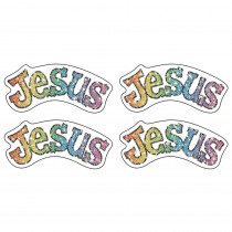 CD-2154 - Dazzle Stickers Jesus in Inspirational