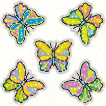 CD-2933 - Dazzle Stickers Butterflies 75-Pk in Stickers