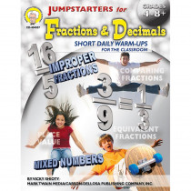 CD-404057 - Jumpstarters For Fractions & Decimals Books-Math 4-8& Up in Fractions & Decimals