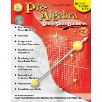 CD-404086 - Daily Skills Builders Series Pre-Algebra in Algebra
