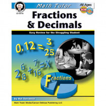 CD-404146 - Math Tutor Fractions And Decimals in Fractions & Decimals