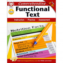 CD-404182 - Comprehending Functional Text Gr 6-8 in Comprehension