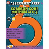 CD-404232 - Gr 6 Assessment Prep For Common Core Mathematics in Activity Books