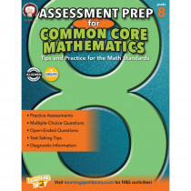 CD-404234 - Gr 8 Assessment Prep For Common Core Mathematics in Activity Books