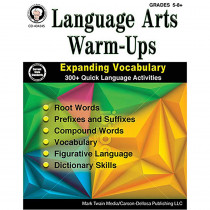 CD-404245 - Language Arts Warm-Ups Gr 5-8 in Activities