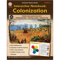 Interactive Notebook: Colonization Resource Book, Grade 5-8 - CD-405062 | Carson Dellosa Education | History