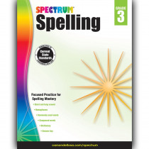 CD-704599 - Spectrum Spelling Gr 3 in Spelling Skills