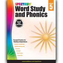 CD-704608 - Spectrum Gr 5 Word Study And Phonics in Word Skills