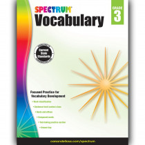 CD-704610 - Spectrum Vocabulary Gr 3 in Vocabulary Skills