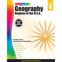 CD-704659 - Spectrum Geography Regions Of The Usa Gr 4 in Geography