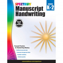 CD-704691 - Spectrum Manuscript Handwriting Gr K-2 in Handwriting Skills