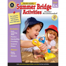 CD-704695 - Summer Bridge Activities Gr Pk-K in Skill Builders