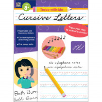 CD-705303 - Trace With Me Cursive Letters in Handwriting Skills